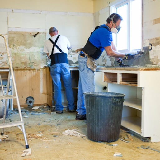 kitchen demolition